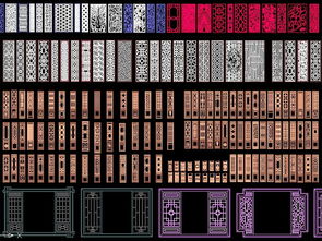 CAD雕花设计图库 平面设计中的精品资源与高效应用指南